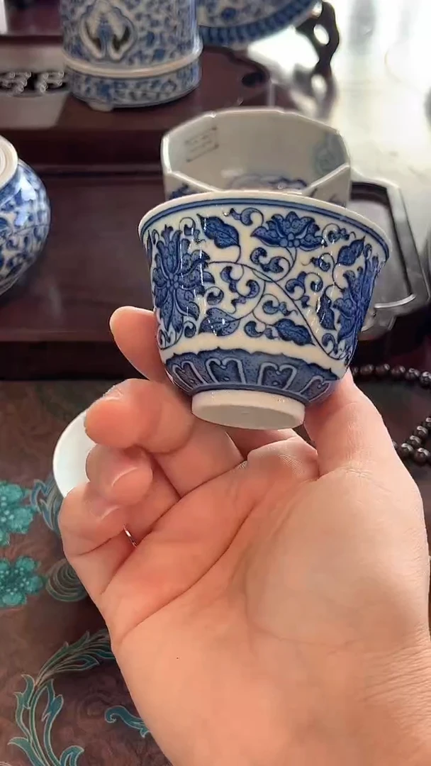 镹曰陶手工手绘柴窑制作茶具