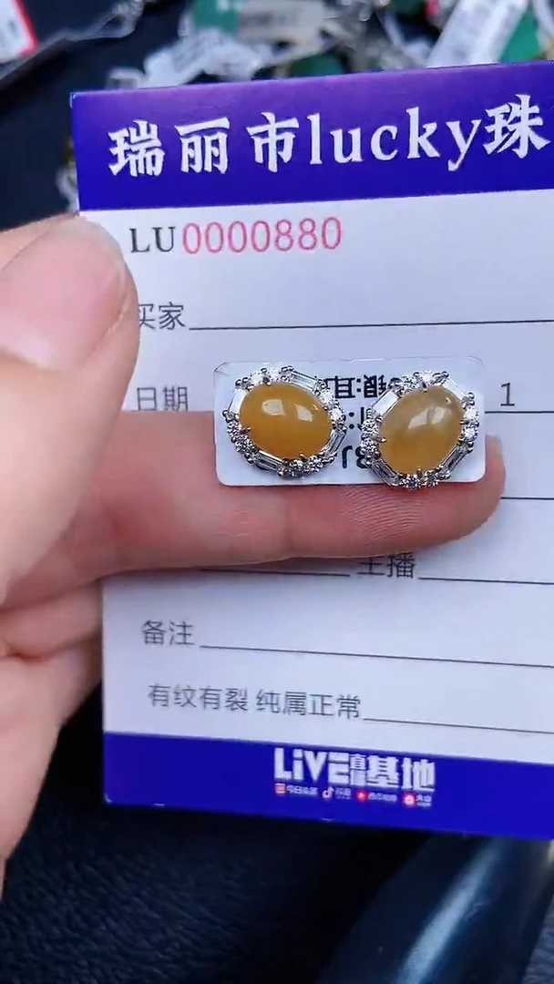 颈饰银S925镶嵌翡翠0880