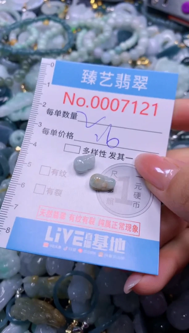 颈饰未镶嵌翡翠7121