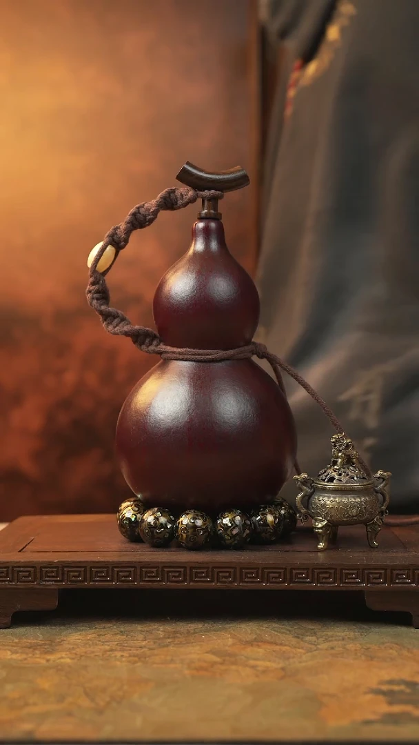 125大漆一物一拍记葫堂出品【不带手串】