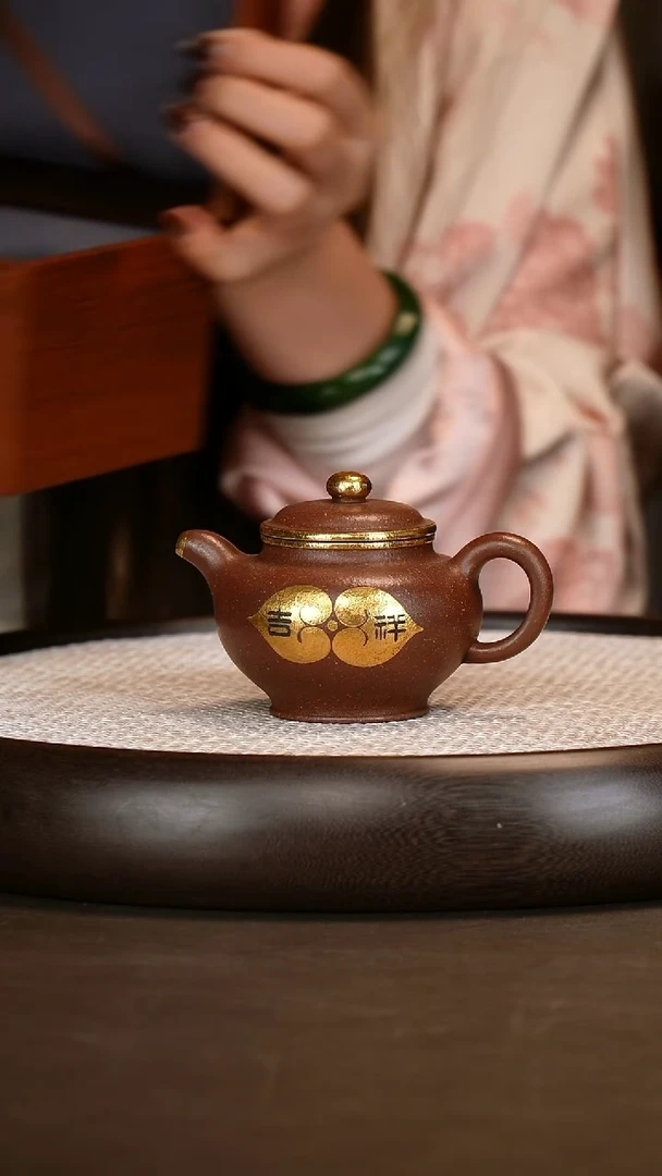 茶壶紫砂【薛建华】紫泥掇只