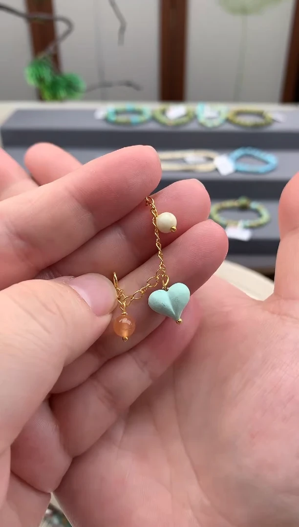 未镶嵌绿松石挂件酷.S57