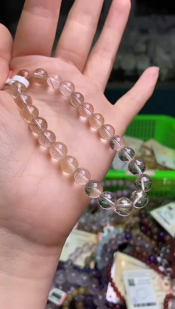 未镶嵌套链水晶手串8/027多样性发一件
