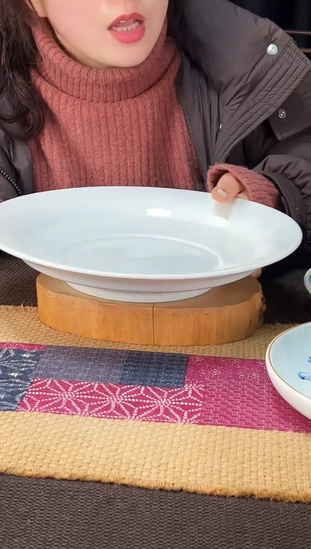 【闪购商品】碗福利玉青11.5寸大盘