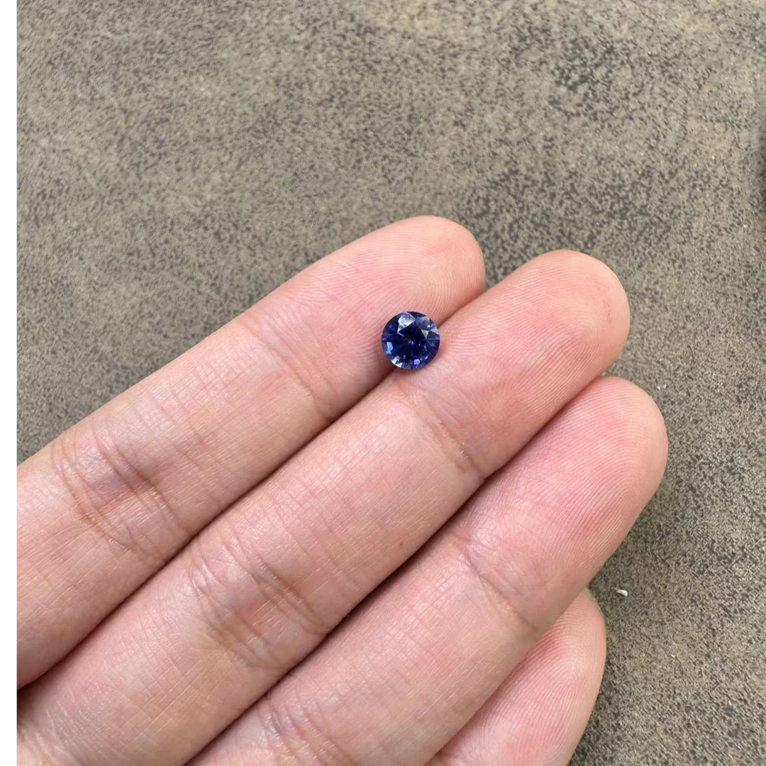合成/培育培育蓝宝石裸石1克拉