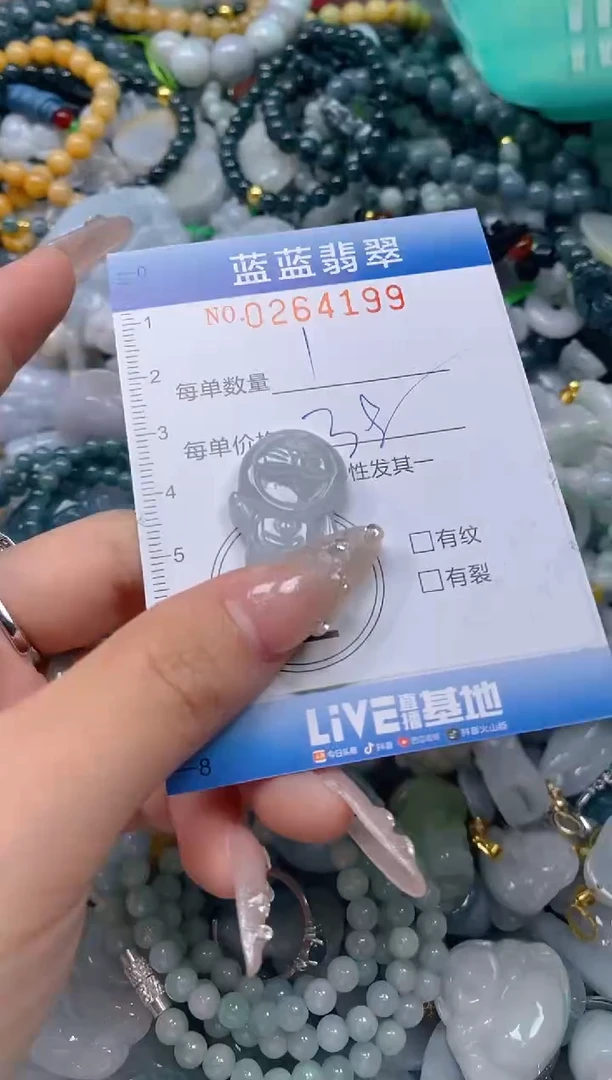 翡翠未镶嵌颈饰闪购0264199