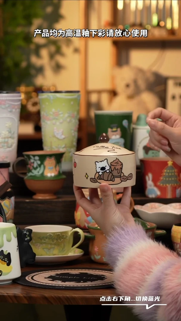 瓷片A006景德镇原创手工陶瓷