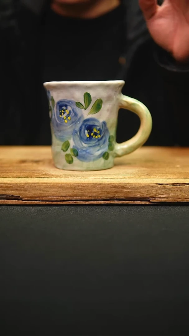 @@陶园瓷舍@@纯手工手绘@高温釉下彩