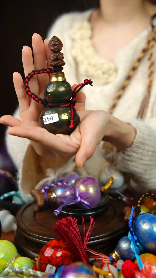 423号30ml左右非遗大漆酒葫芦