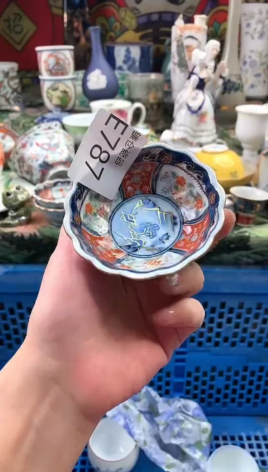 茉*莉镰仓瓷器满18包邮E787