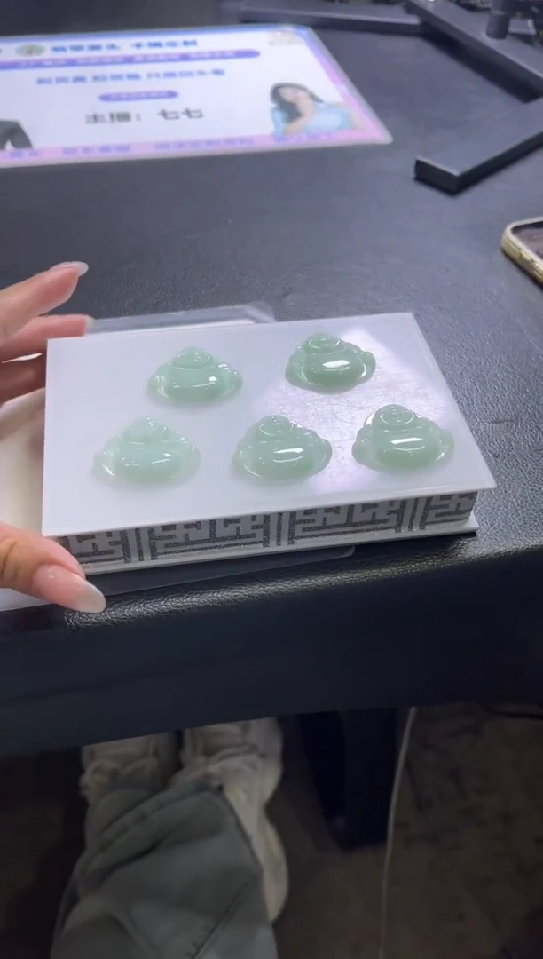 颈饰未镶嵌翡翠T188/多样性发一件/配绳子