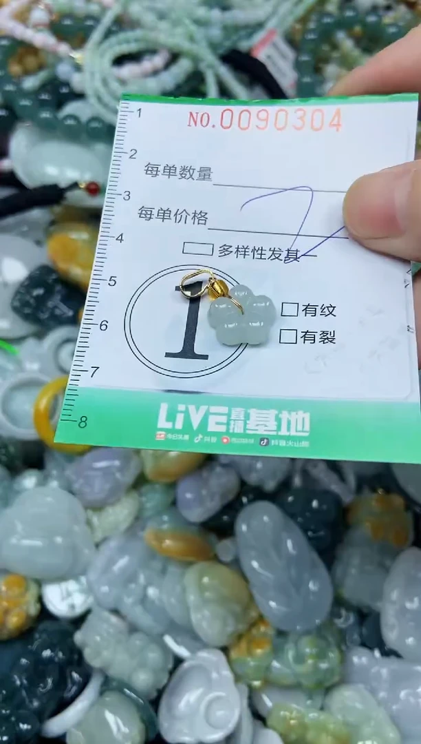 颈饰未镶嵌翡翠闪购0090304
