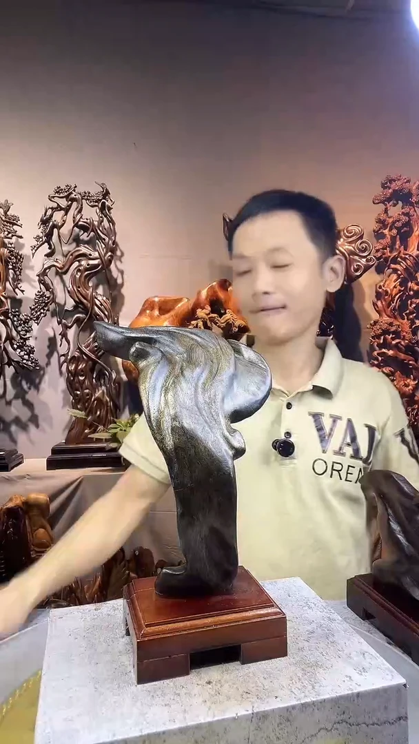 金丝楠7**2小叶桢楠随行摆件30