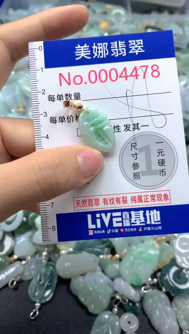 颈饰未镶嵌翡翠4478