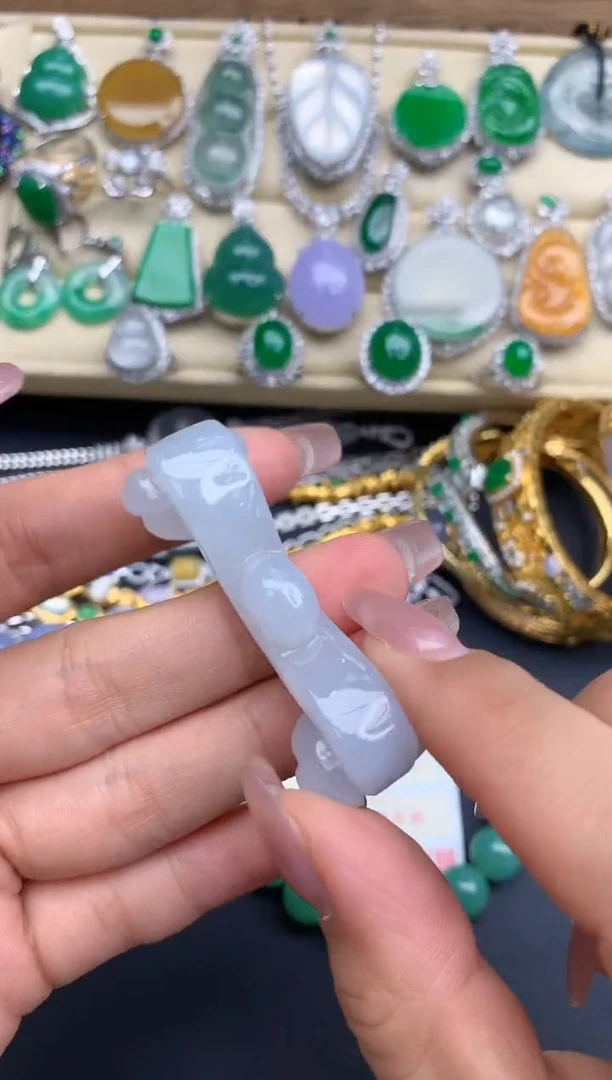 颈饰未镶嵌翡翠114-中国好珍宝