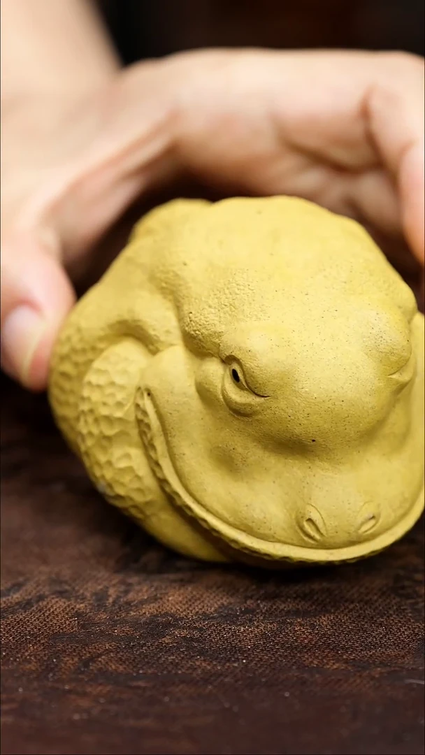 紫砂茶宠紫砂大嘴蛙