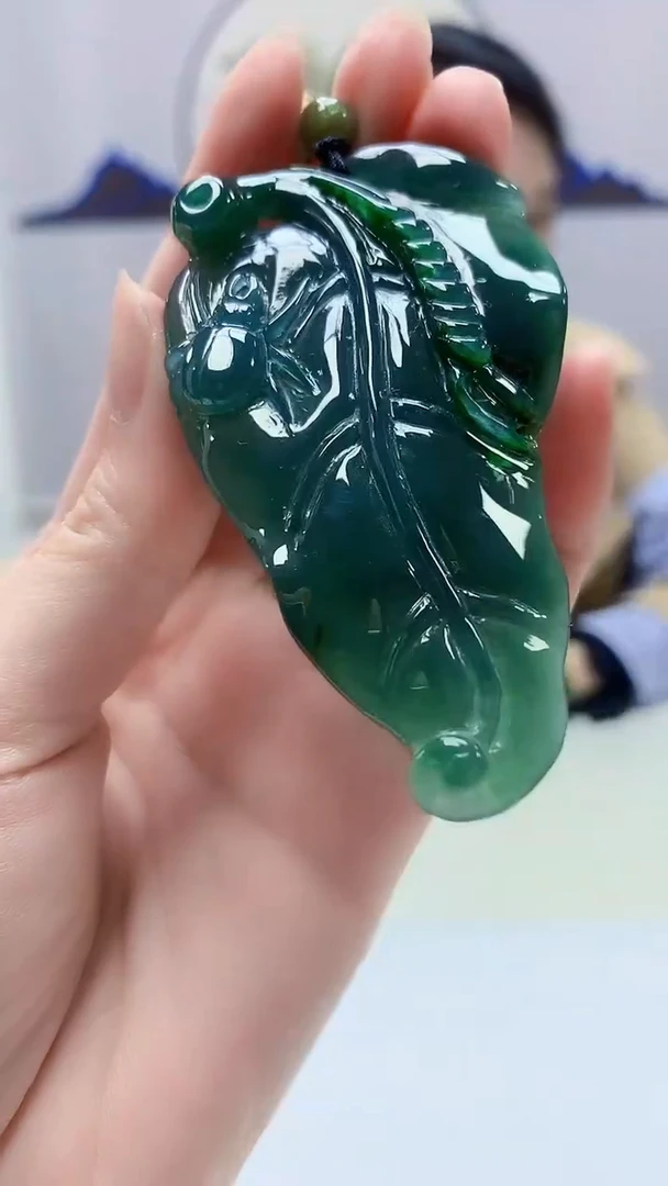 【闪购商品】定制翡翠未镶嵌3123zm-毛货挂件176大业有成