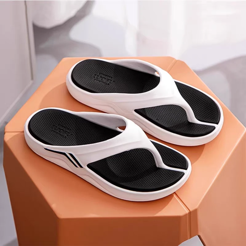 luofu罗敷 人字拖男特大码47 48防滑外穿耐磨厚底情侣款加厚拖鞋