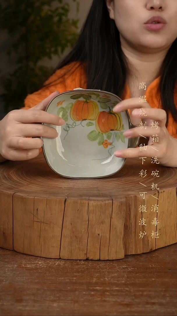 碗瓷景德镇手工手绘高温瓷釉下彩