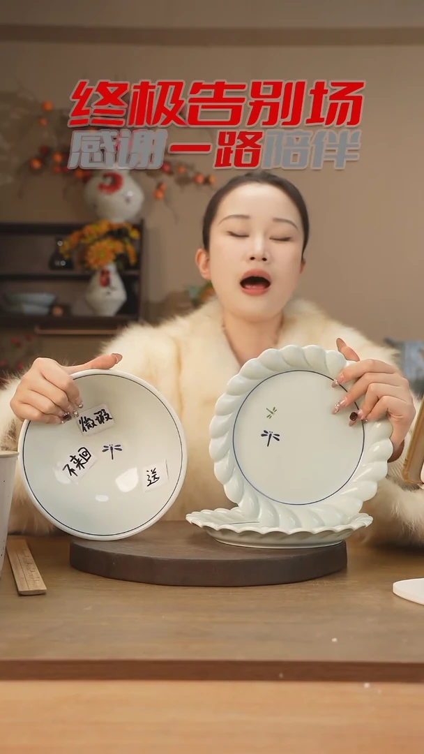 【闪购商品】碗8.5寸圆盘+7.5寸面碗(微瑕不来回!