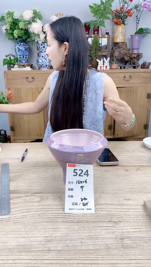 小玩子花盆直播号524