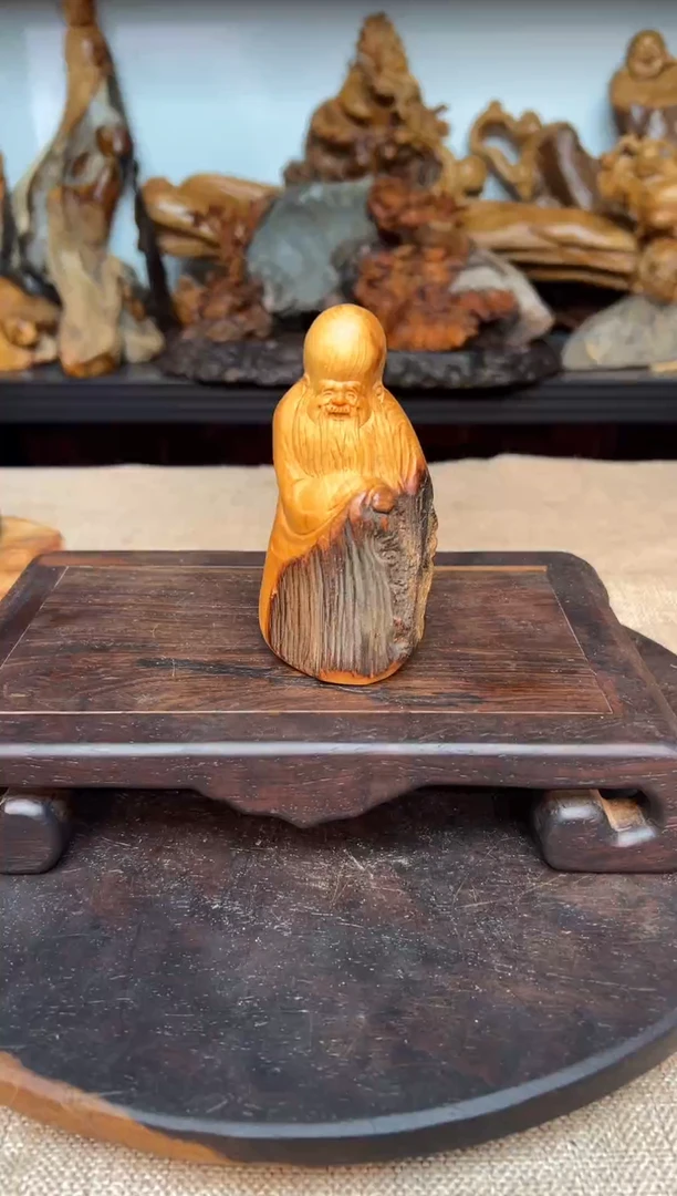 柏木（崖柏）崖柏雕刻件