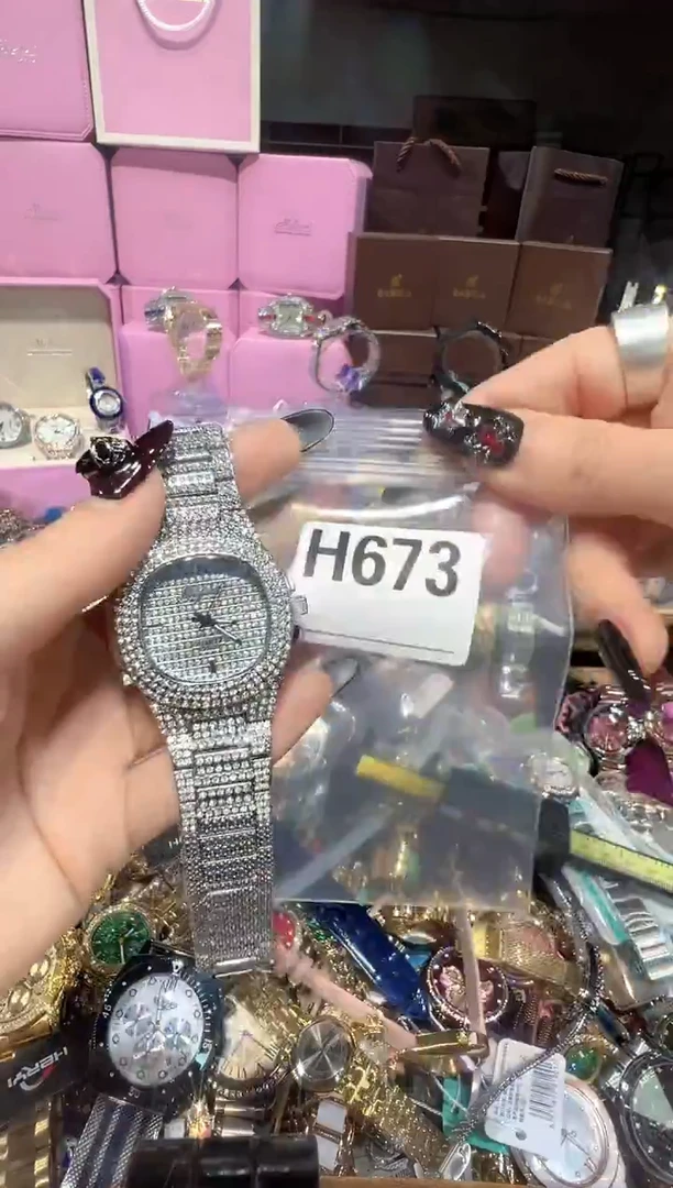 石英机芯不锈钢不锈钢直播定闪专用