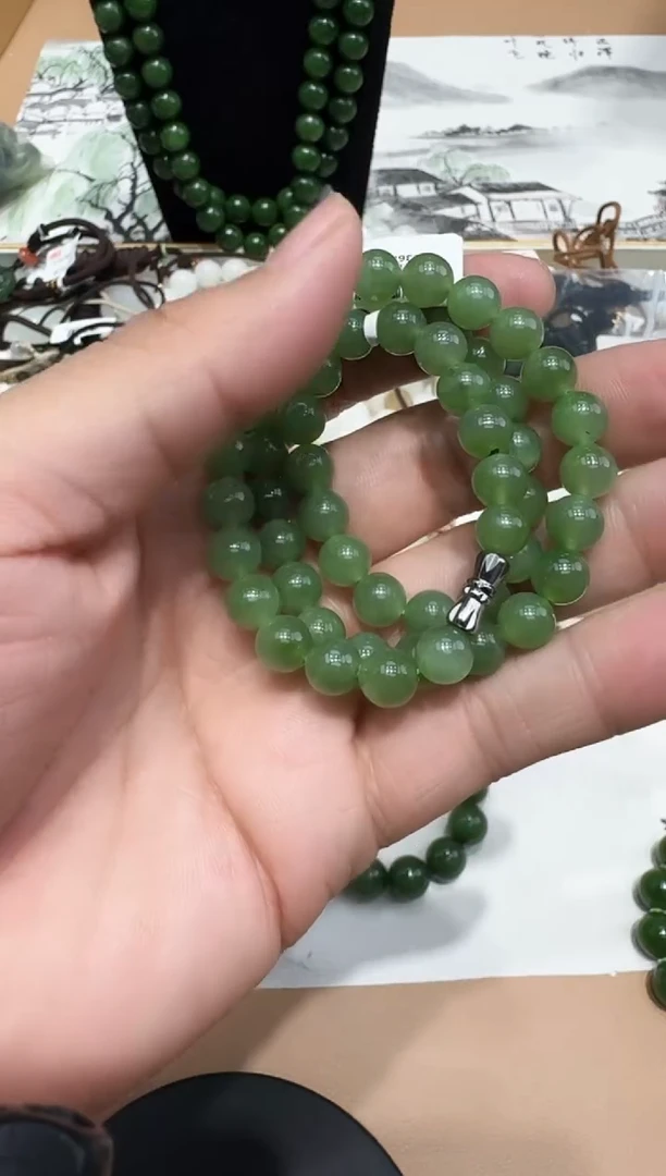项链未镶嵌和田玉妈妈链