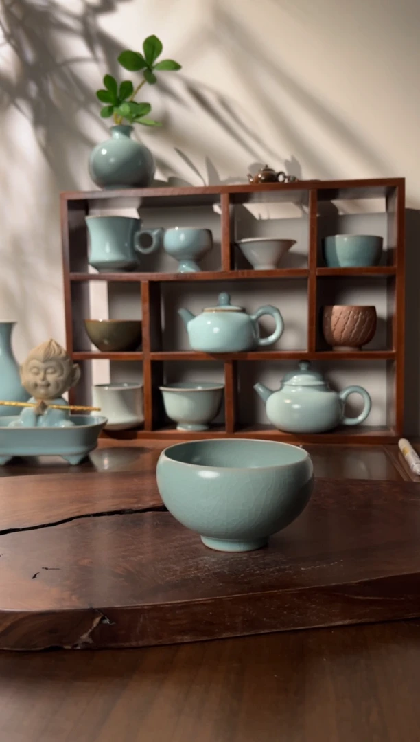 【闪购商品】壶清凉寺李布托仿古釉色禅定杯