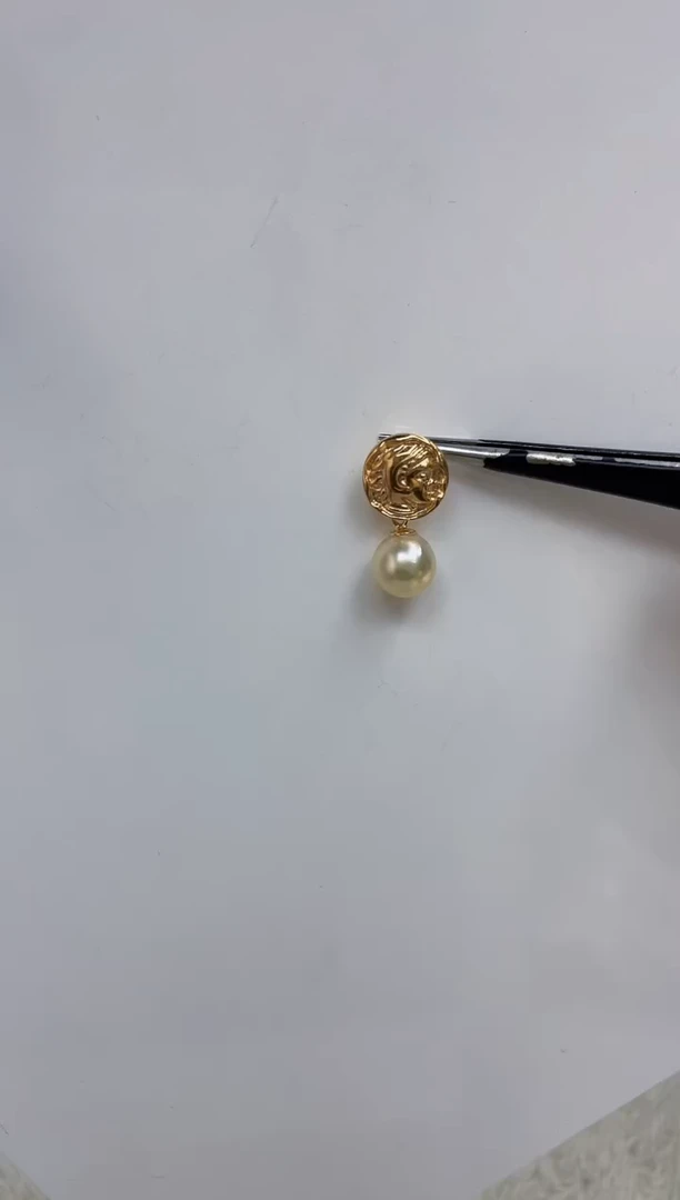 海水珍珠银S925镶嵌颈饰
