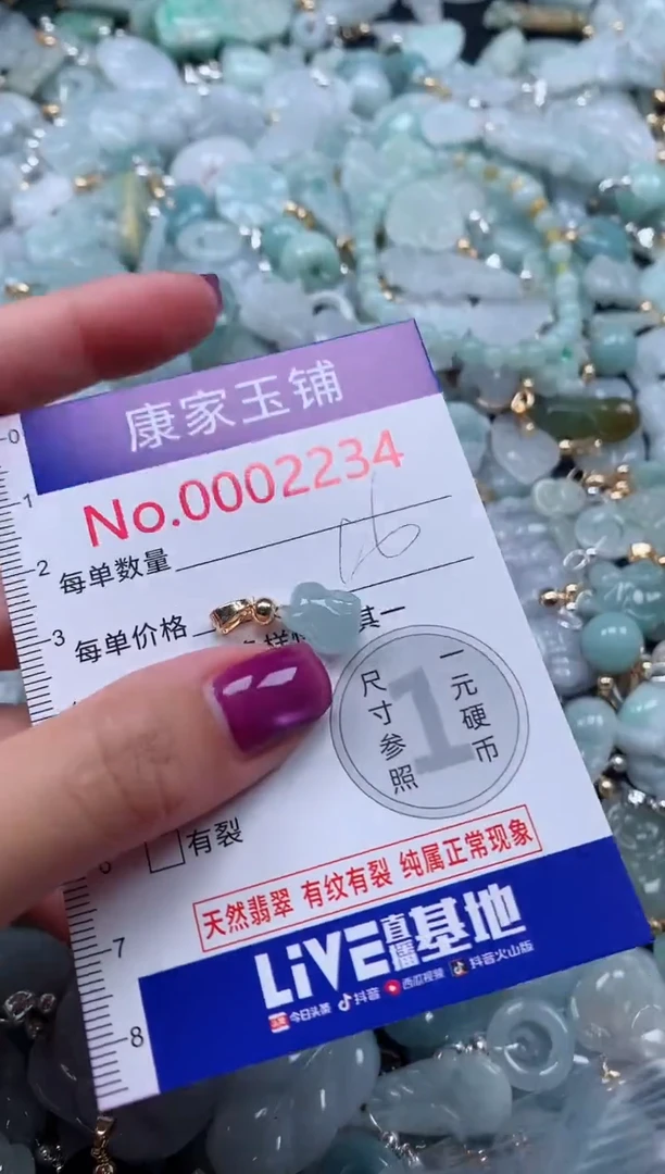 颈饰未镶嵌翡翠2234