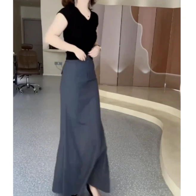 2025夏季新款网红同款洋气韩版潮流爆款上衣裙子两件套-初Rer