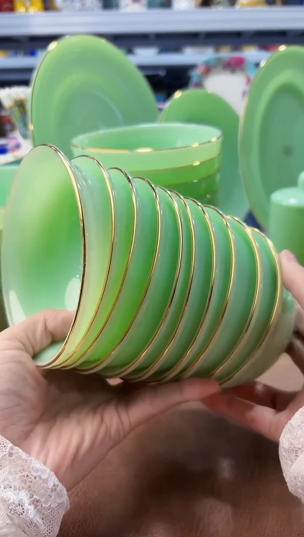 玉瓷4.5英寸饭碗10个景德镇餐具