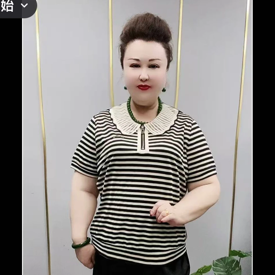 665款时尚百搭大码半袖