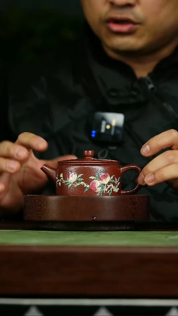 茶壶紫砂k4汉瓦珐琅彩