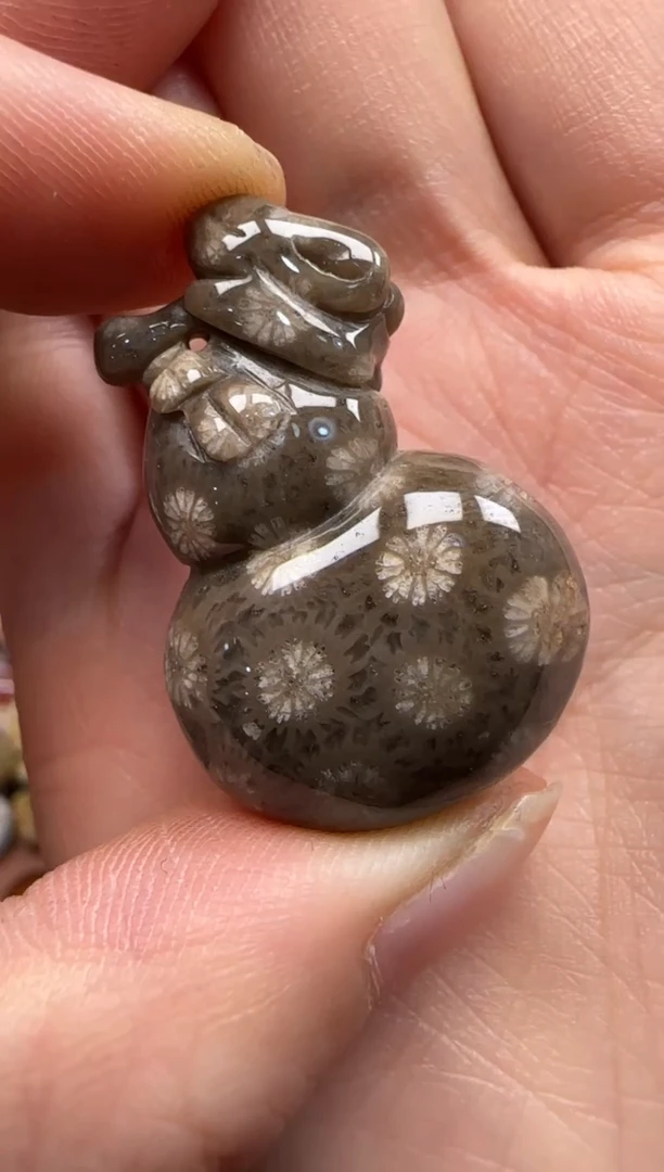 【闪购商品】硅化珊瑚(珊瑚玉)颈饰未镶嵌546