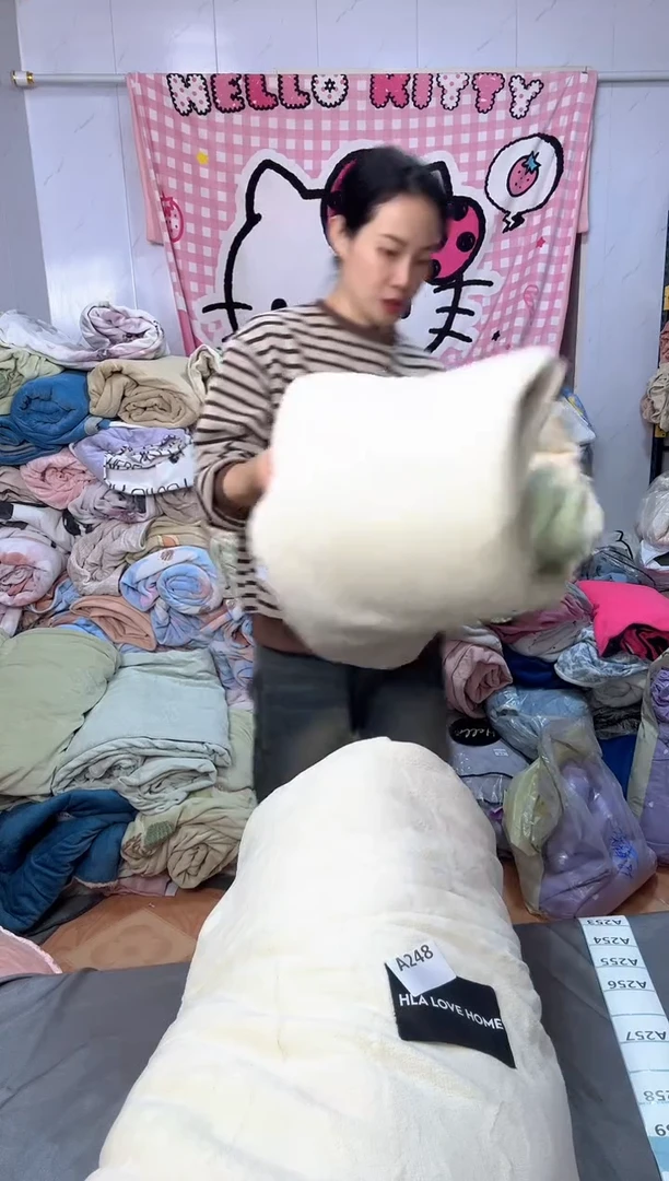 牛奶绒248瑕疵被罩枕套