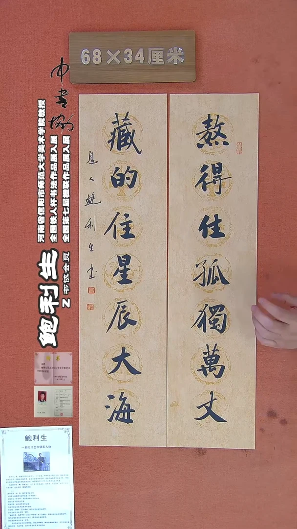 【闪购商品】书法128鲍利生书法作品