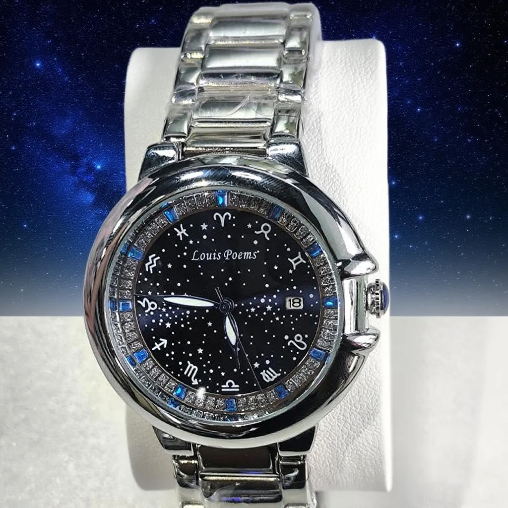 LA5599十二星座时尚潮流高端个性百搭显气质防水腕表