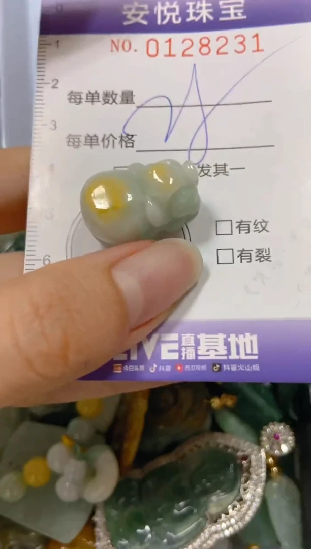 【闪购商品】翡翠颈饰未镶嵌闪购0128231