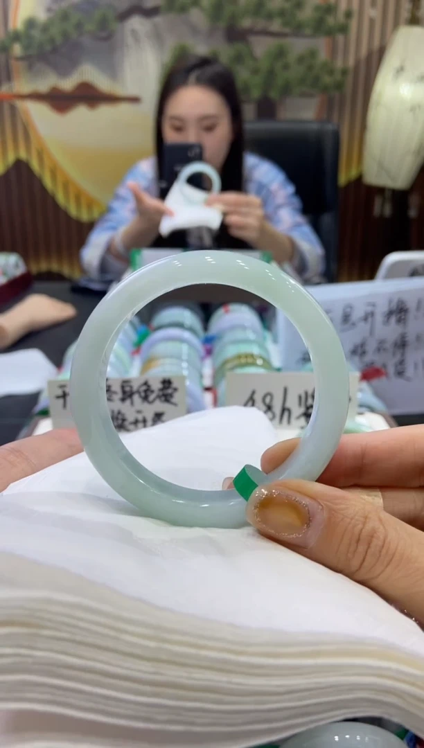 未镶嵌手镯翡翠0006639