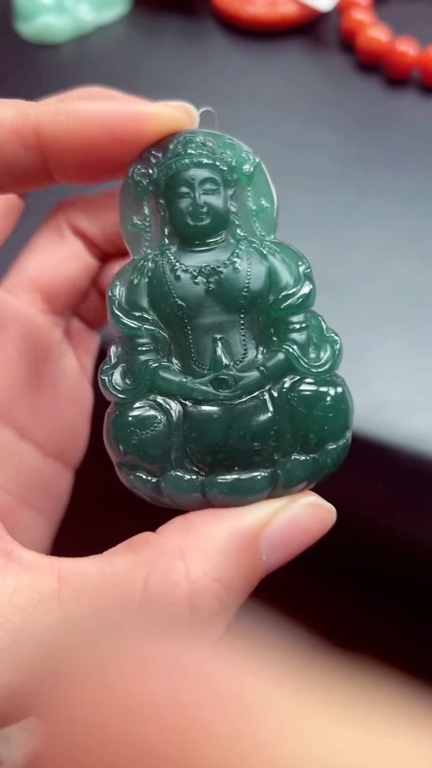 吊坠(不含链)未镶嵌翡翠天然翡翠