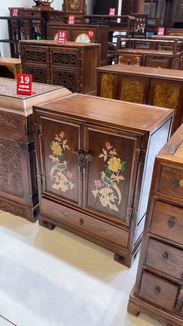 【闪购商品】木锦上添 花收纳柜