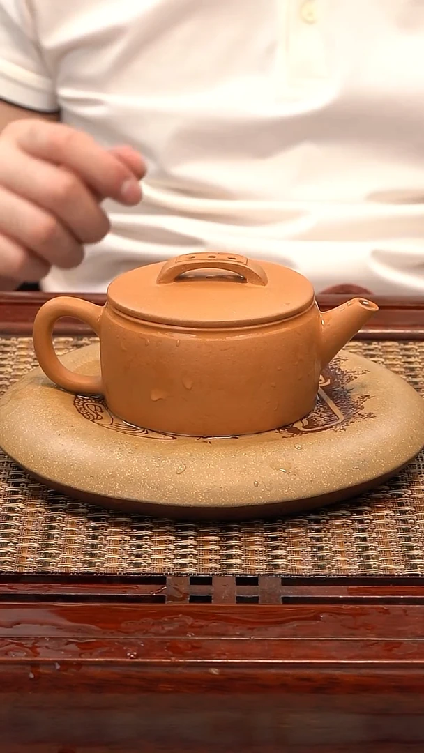 茶壶紫砂老黄金段泥汉瓦180cc
