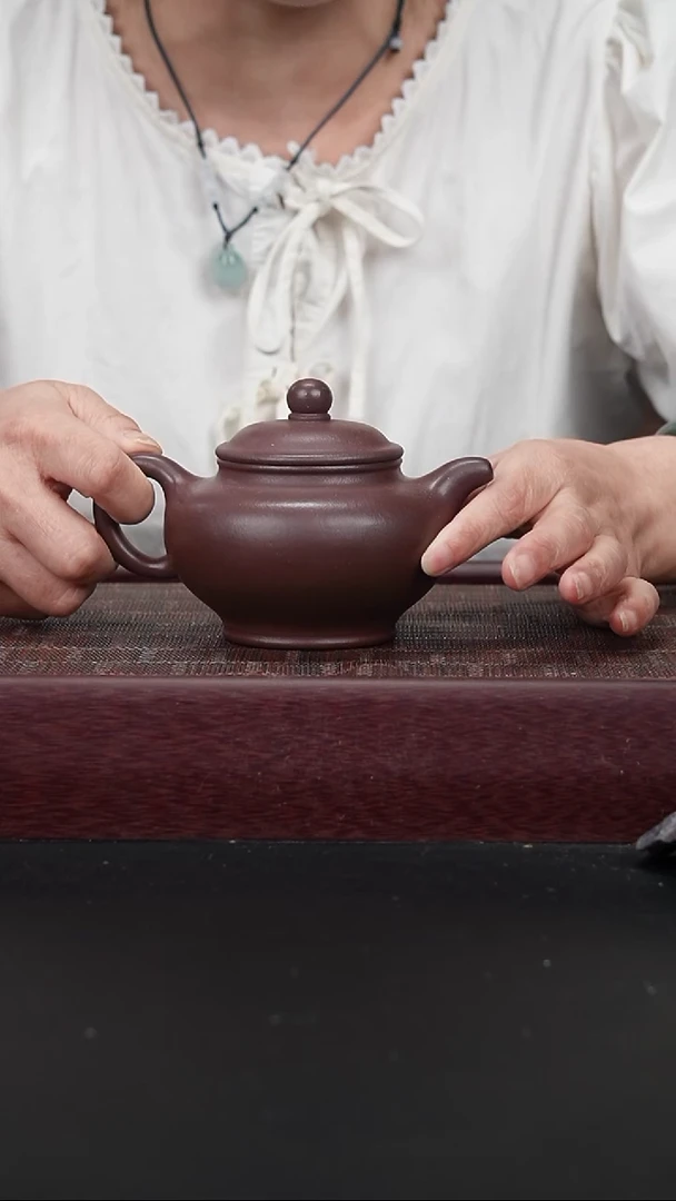 茶壶紫砂JF紫泥小掇只
