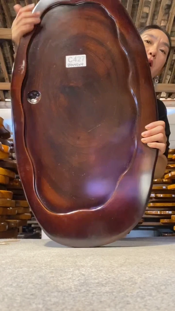 实木茶盘 一物一拍（不含配件）