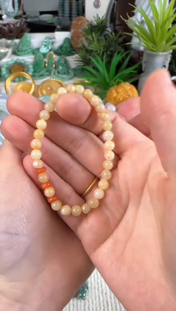 未镶嵌挂件翡翠手串