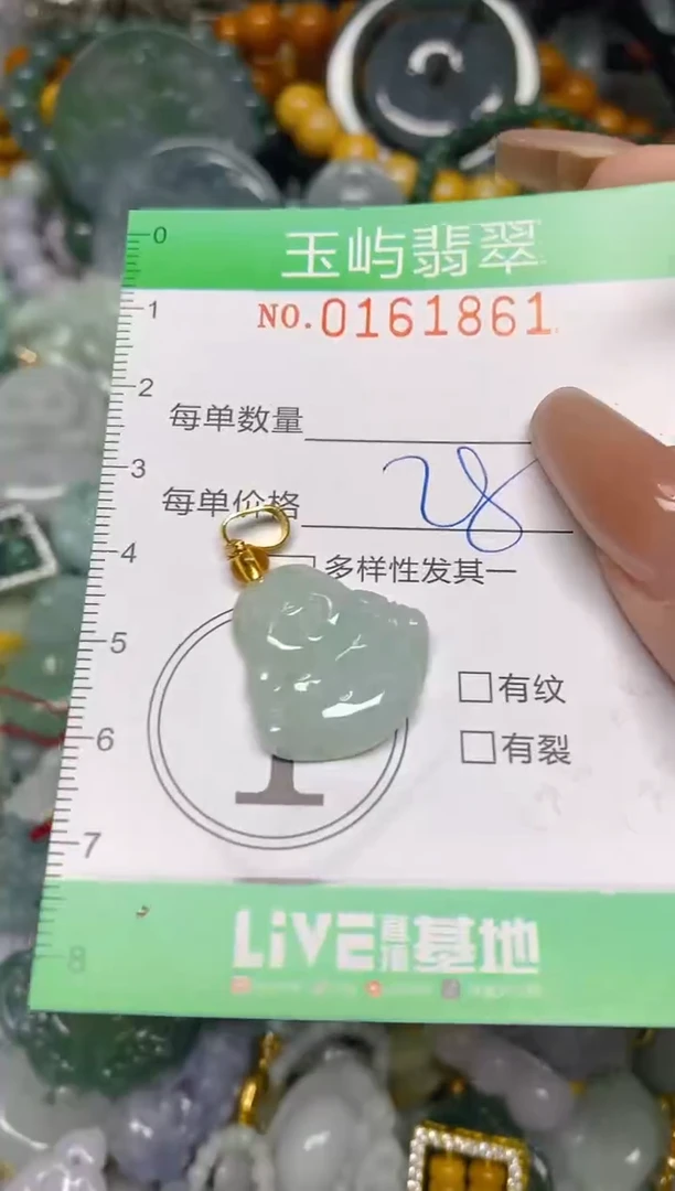 翡翠未镶嵌颈饰闪购0161861