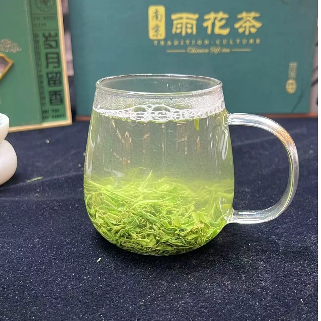 裕茗昌2025新茶南京雨花茶松针形色泽翠绿口感醇厚清爽回甘N021
