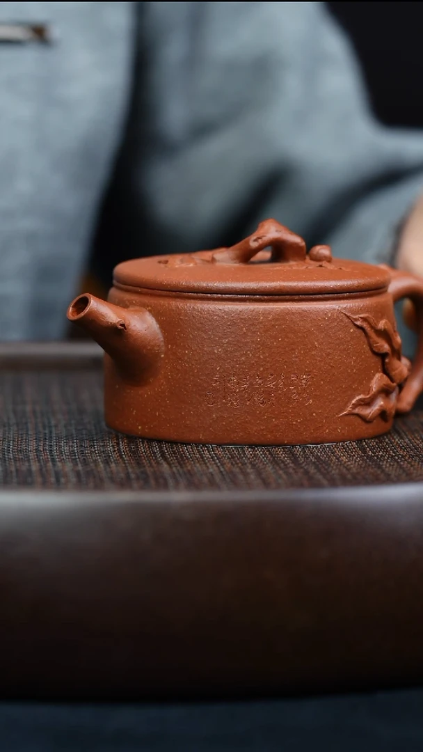 茶壶紫砂紫砂汉瓦